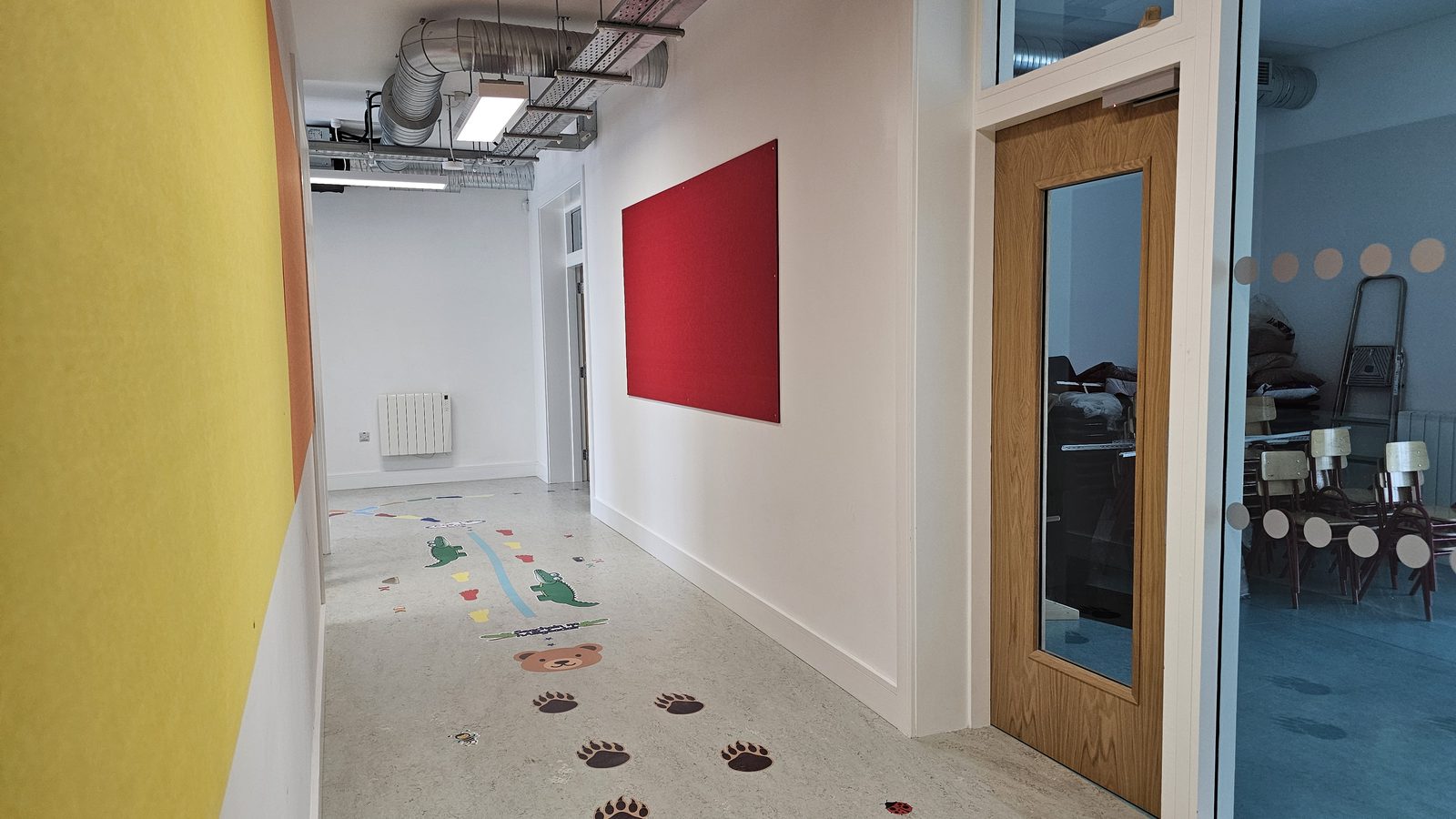 Interior corridor