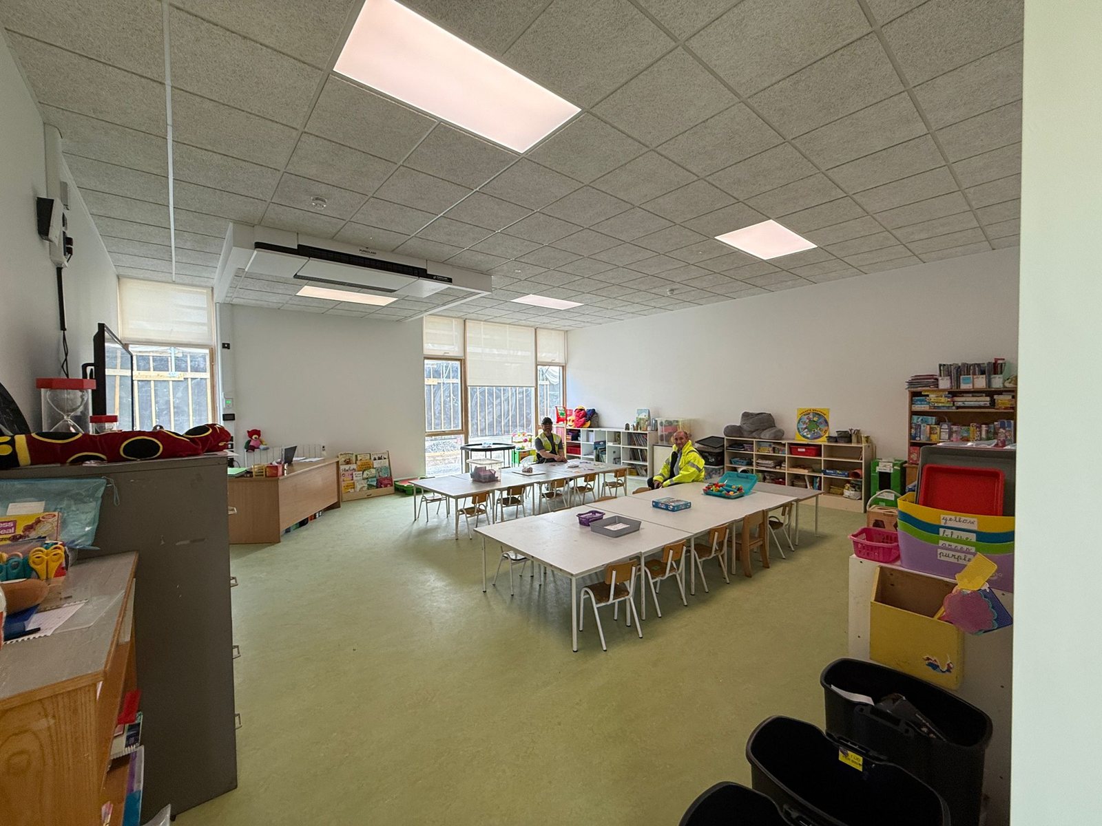 Bright SEN classroom with natural light, St Flannan's College