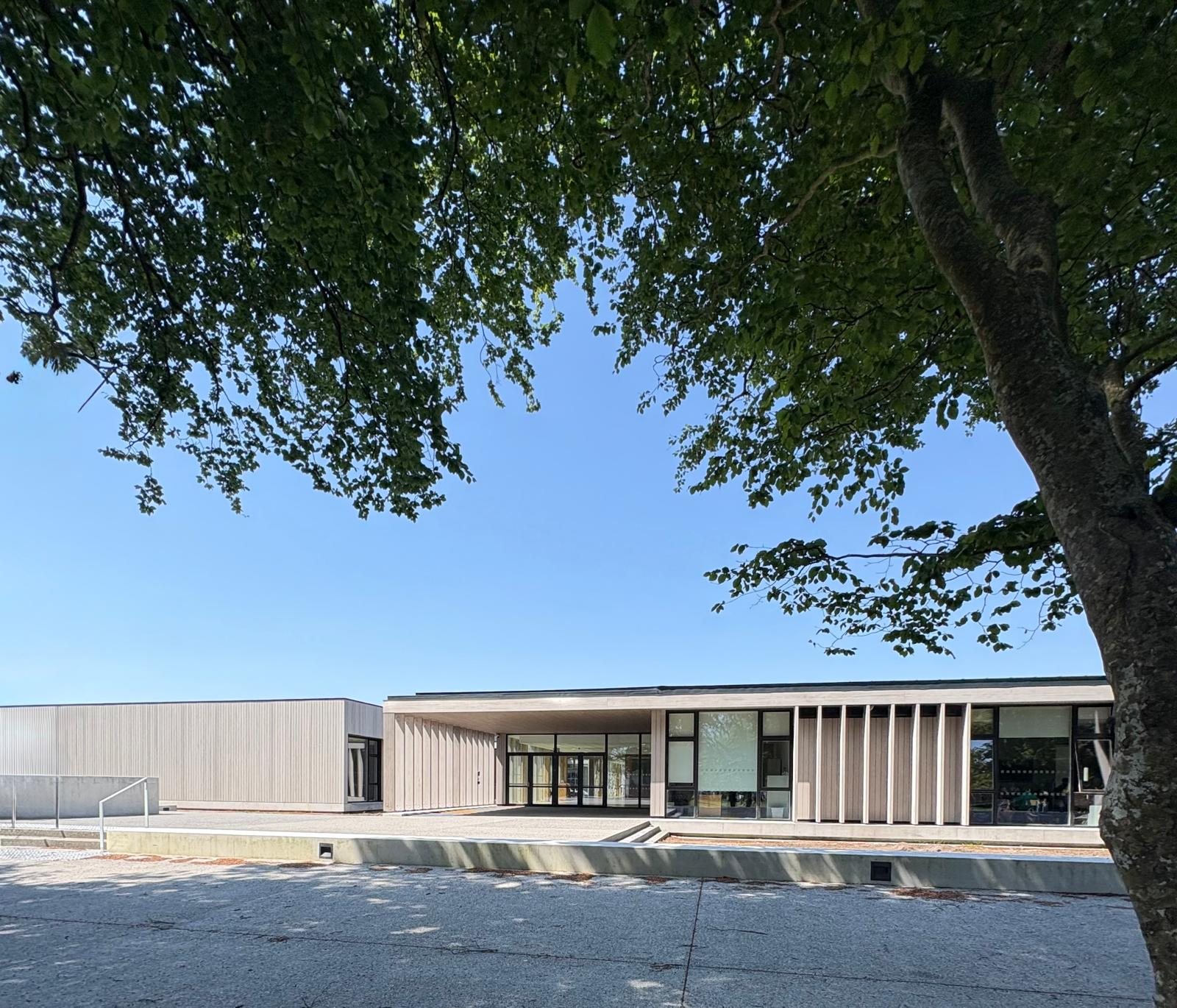 Full elevation of the SEN building, St Flannan's College