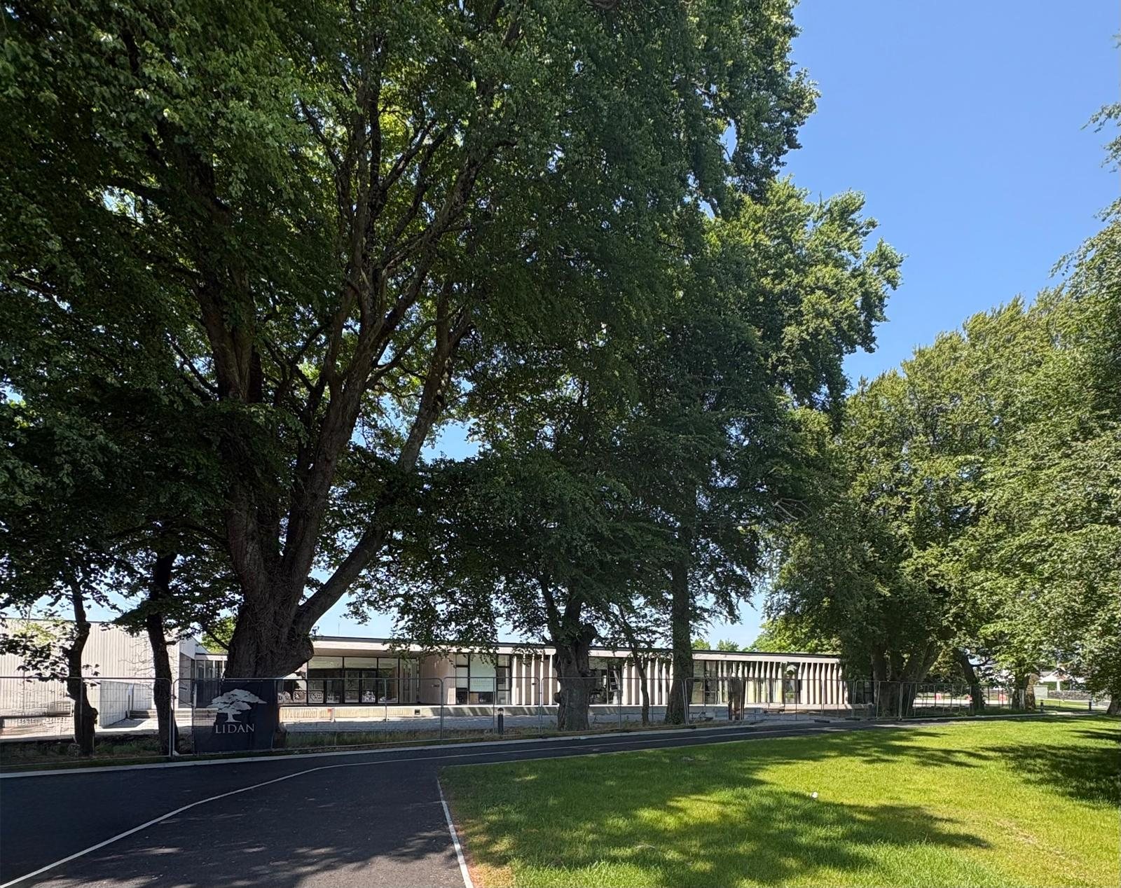 St Flannan's College SEN building in its parkland setting, Ennis