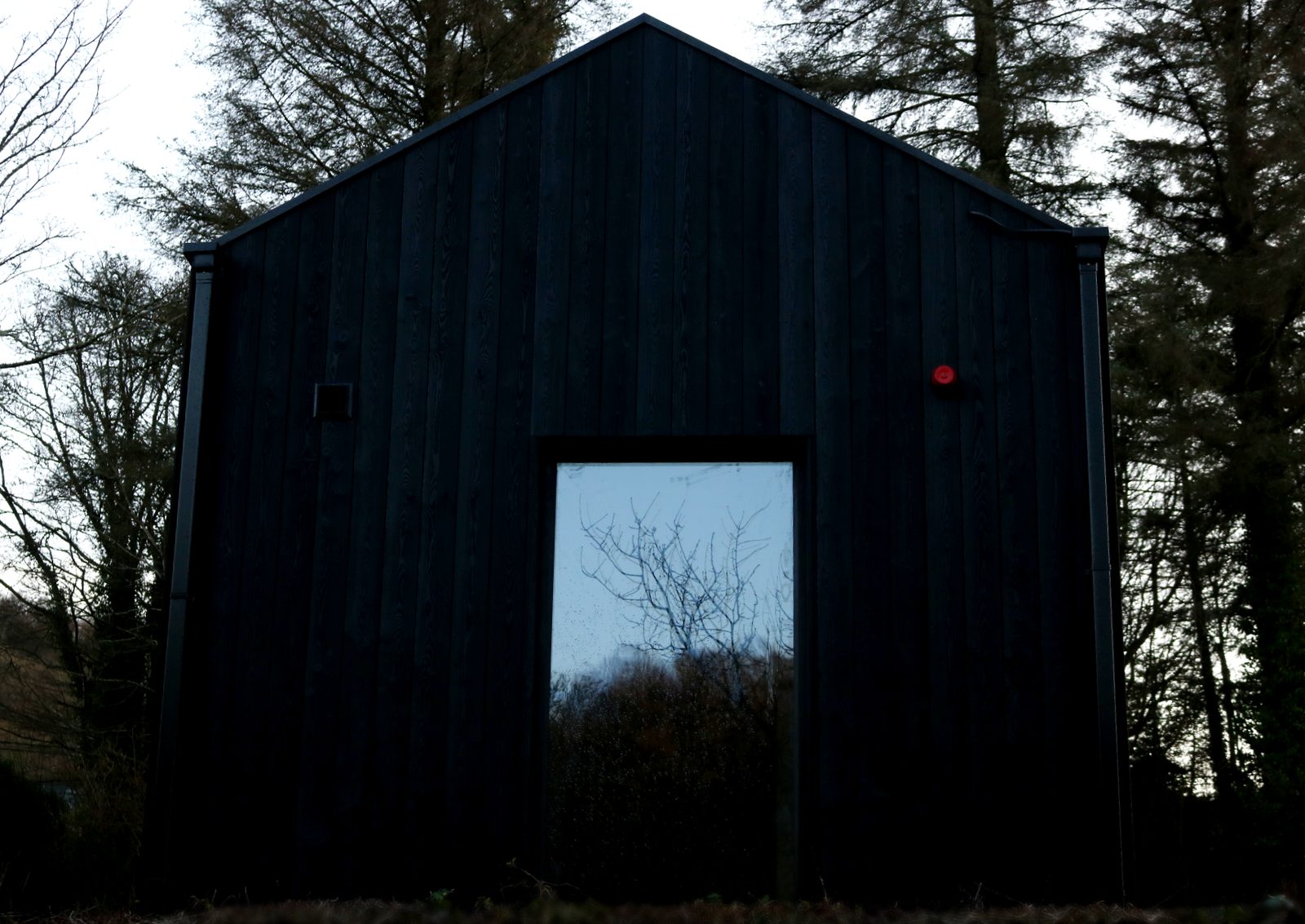 Newmills building at dusk